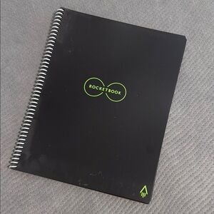 Rocketbook Black Spiral Notebook
